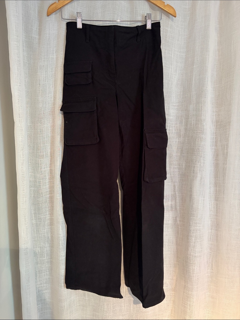 Aritzia Soft Cargo Wide-Leg Pants
